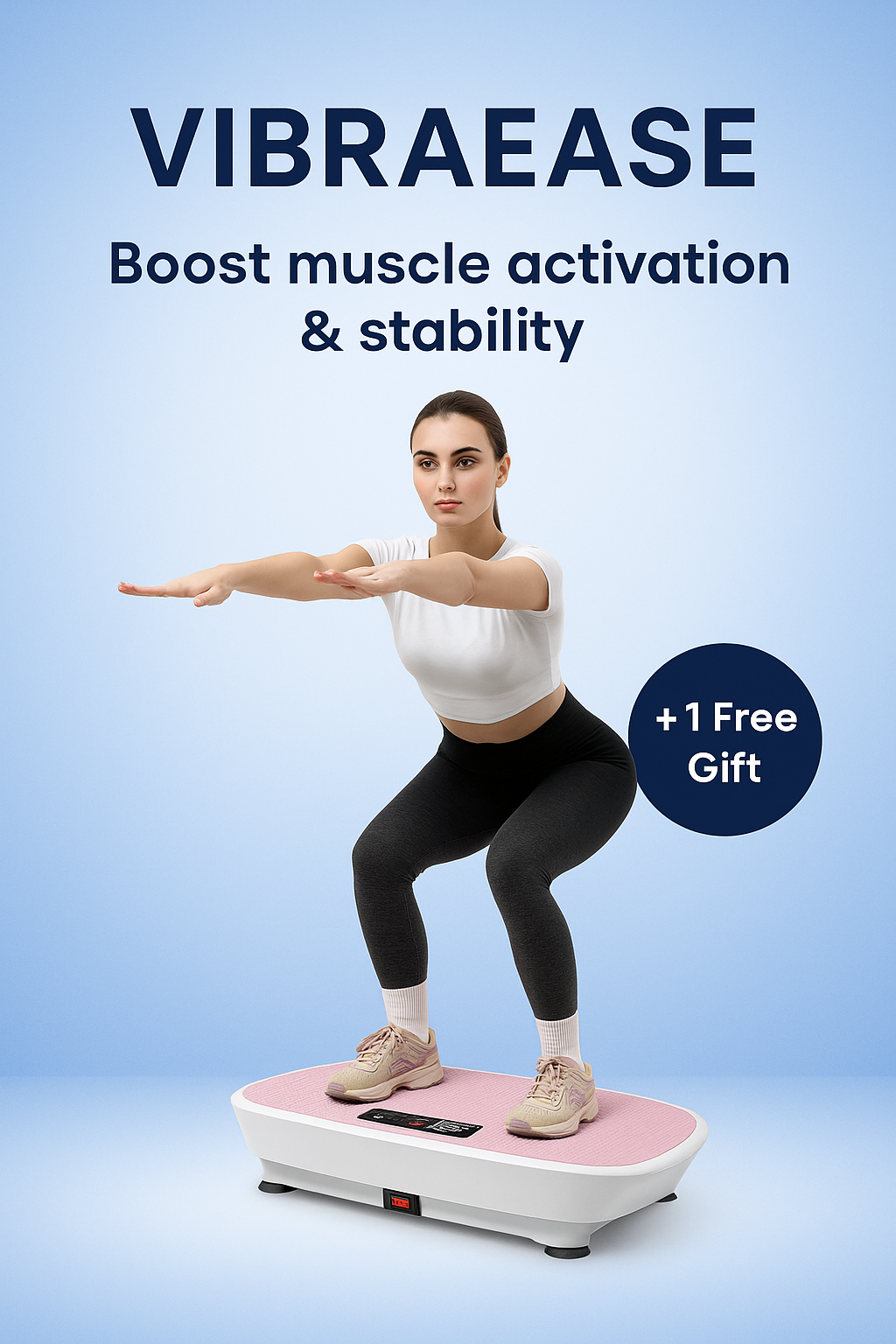 VibraEase™ Home Vibration Plate